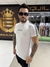CAMISETA SLIM DUBLIN BRANCA FAIXA ESCRITA - comprar online