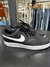 Tênis Nike court vision preto e branco sola baixa