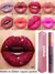 Diamante brilho labial gloss maquiagem 15 núcleos fosco-mudando líquido imperm - loja online