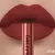 QIBEST-Sexy Red Matte Lip Gloss para mulheres, duradouro, batom líquido de velu