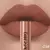 QIBEST-Sexy Red Matte Lip Gloss para mulheres, duradouro, batom líquido de velu