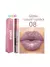 Diamante brilho labial gloss maquiagem 15 núcleos fosco-mudando líquido imperm