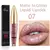 Diamante brilho labial gloss maquiagem 15 núcleos fosco-mudando líquido imperm