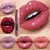 Diamante brilho labial gloss maquiagem 15 núcleos fosco-mudando líquido imperm - comprar online