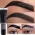Tinta de gel para tintura de sobrancelha, creme de tatuagem, sem marcação,