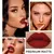 QIBEST-Sexy Red Matte Lip Gloss para mulheres, duradouro, batom líquido de velu