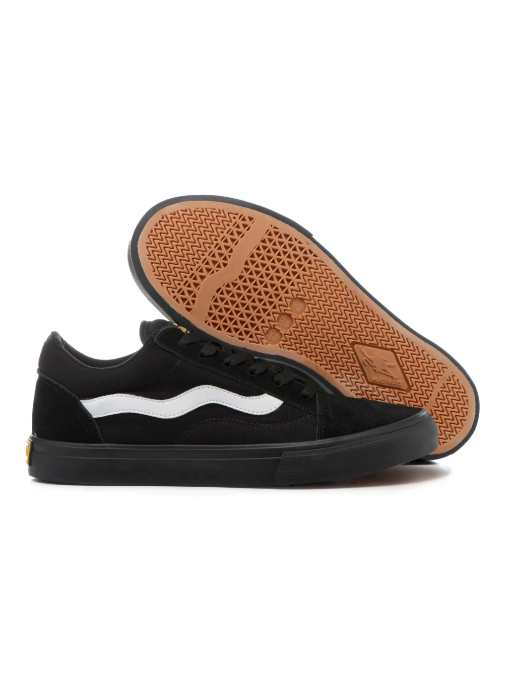 TÊNIS MAD RATS OLD SCHOOL - BLACK\BRANCO