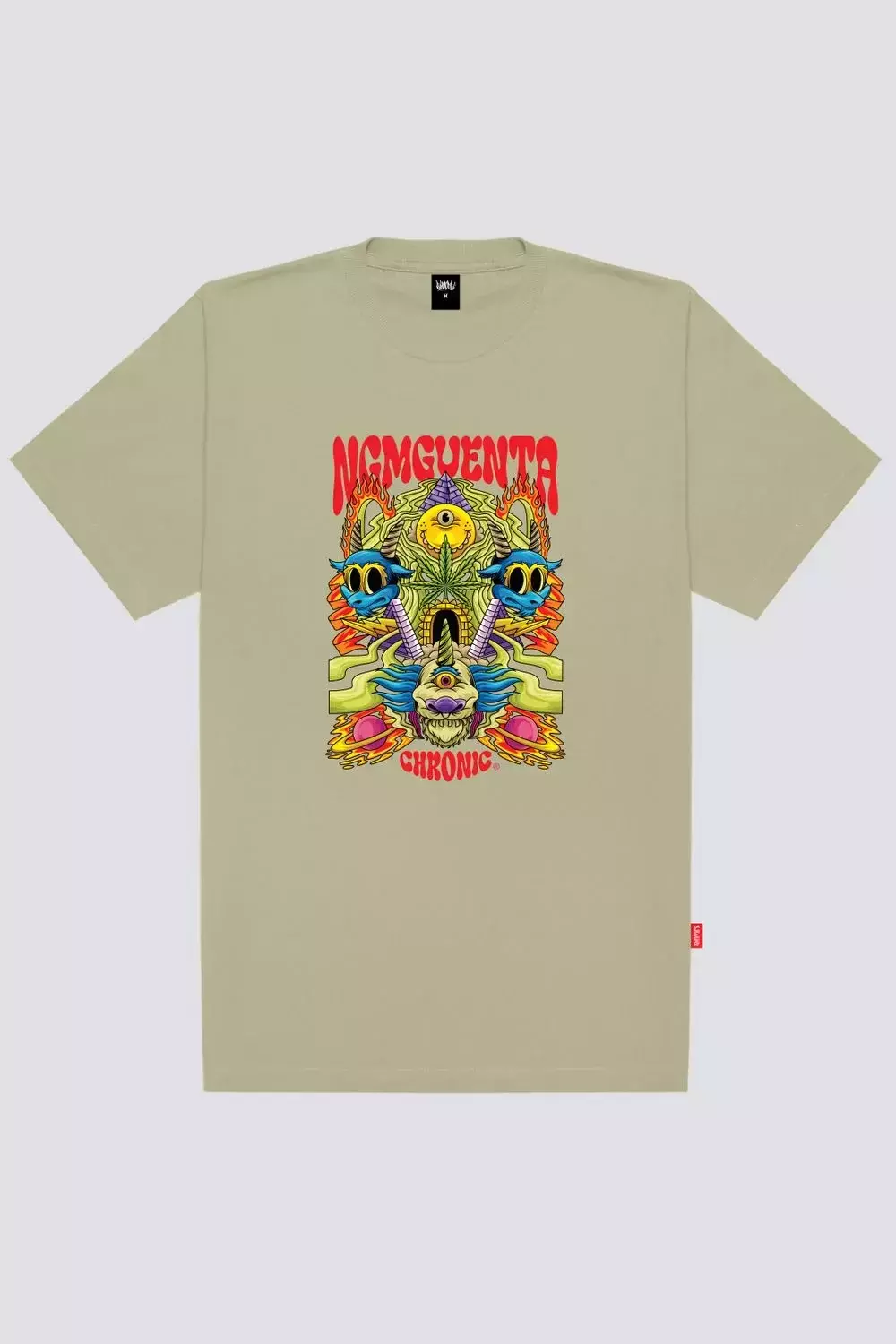 CAMISETA CHRONIC 4007 - CAQUI