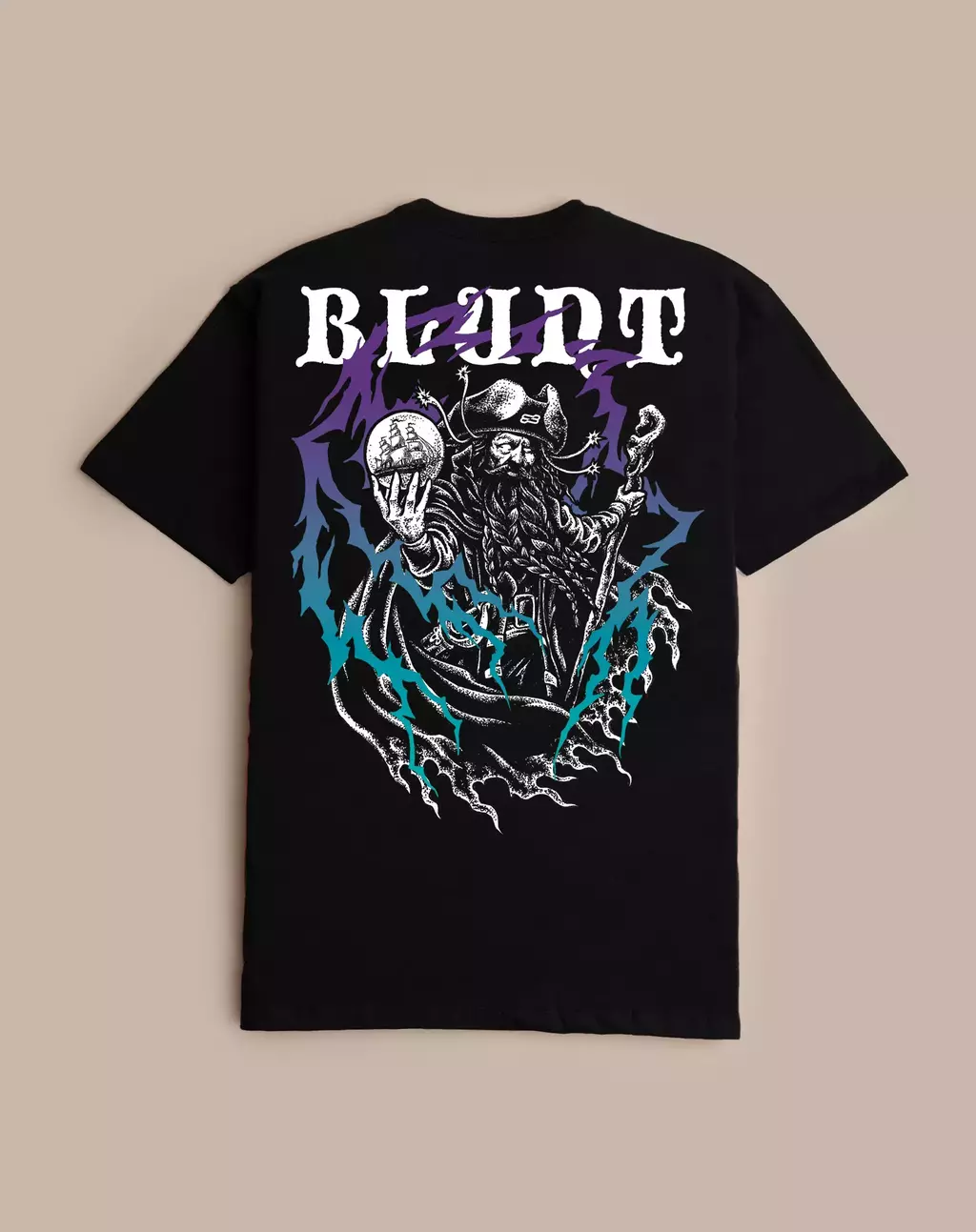 CAMISETA BLUNT BLACKBEARD - PRETO