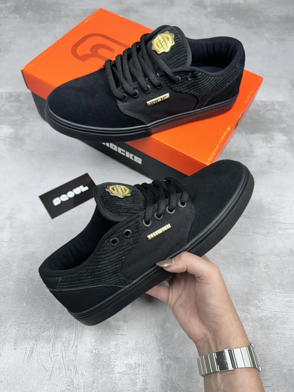 TÊNIS HOCKS MONTREAL BLACK/GOLD