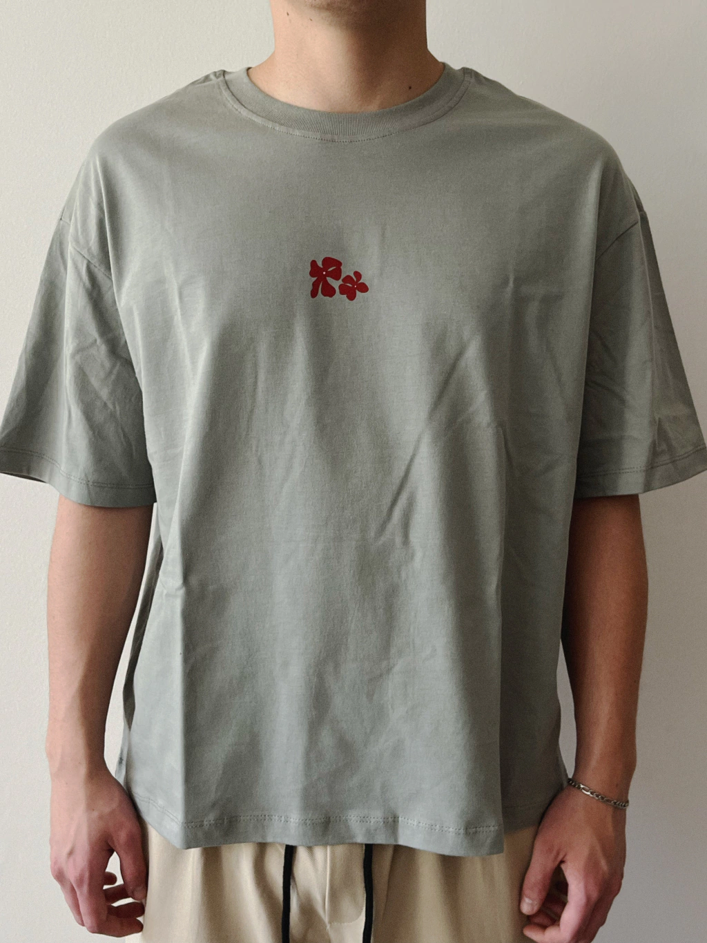 Remera boxy blossom unisex