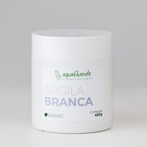 Argila Branca tratar rugas, olheiras, manchas e estrias - 450 g