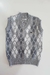 Colete Jacquard Losango Tricô Kids - comprar online