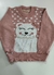 Blusa Ursinha Tricô Kids na internet