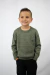 Suéter Gola Redonda Trabalhada Tricô Kids - comprar online