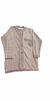 Cardigan Alongando Listrado Tricô Kids - comprar online