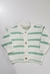 Cardigan Trabalhado Com Listras Tricô Kids - comprar online