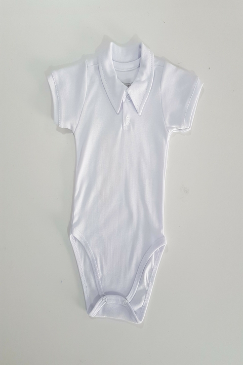 Body Branco Tricô Kids