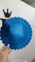 BANDEJA FLOR AZUL LAMINADA