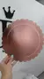 BANDEJA FLOR ROSE GOLD LAMINADA