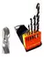 JUEGO MECHA ACERO RAPIDO HSS 6 PIEZAS (2-3-4-5-6-8 MM) - comprar online