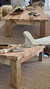 Mesa Ratona Rectangular Madera Recuperada Rustica - comprar online