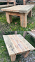 Mesa Ratona Rectangular Madera Recuperada Rustica en internet