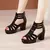 Sandália Romana Cristal Luxuosa Gladiador - loja online