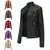 Jaqueta Feminina de Couro Fashion - Diversas Cores