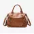 Bolsa de Couro Feminina Clássica Retrô - NobreAndar