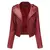Jaqueta Feminina de Couro Fashion - Diversas Cores