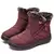 Bota Feminina Impermeável Forrada em Lã ultra Aquecedora - comprar online