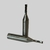 Fresa reta 2 cortes 4x15 mm MDF MDP Madeira Router CNC