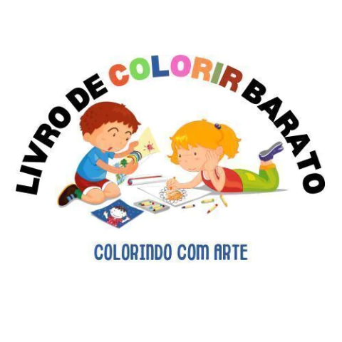 Livro de Colorir Barato | Livros de colorir e canetinhas marcadoras