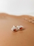 Conjunto Vermelho, borda Cravejada - Brinco+colar - comprar online