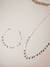 Conjunto Chocker + Pulseira 13 medalhas