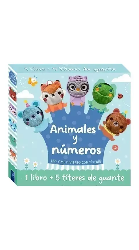 Leo y me divierto con títeres: Animales y números - AAVV - Yoyo