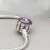 Pulseira Flowers Pink 3MM - Prata925 Importada - Auwin Joias