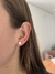 Brinco gota base cravejada - loja online