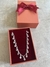 Colar gotas de zirconia