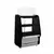 Balcao Vitrine Caixa Toop 75cm Black MCT75 Ormifrio na internet
