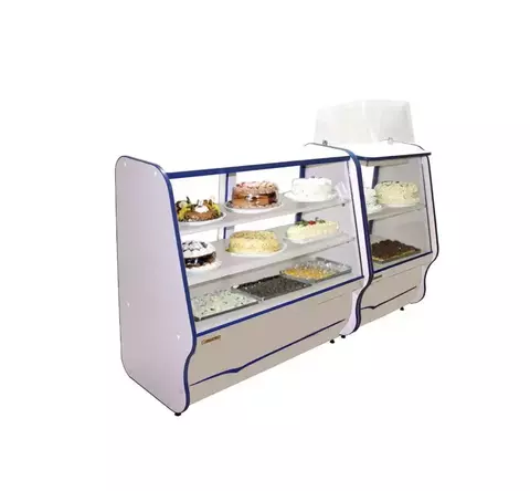 Kit Balcao Vitrine Seca 1200mm E Vitrine Caixa Seca 900mm Toop Ormifrio