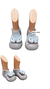 MEDIA ZAPATO EN SILICONA
