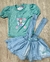 BLUSA CON FALDA DE TIRANTES en internet