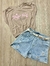 BLUSA CON SHORT +CARTERA - comprar online