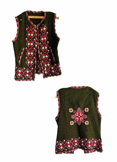 Chaleco Clolor: Negro, azul y verde