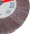 RODA PG LIXA COM ROSCA 115X20XM14 GRÃO 100 - BERWANGER - comprar online