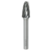 Lima Rotativa Árvore Arredondada P/Alumínio 10.00mm 45,0106 - Rocast