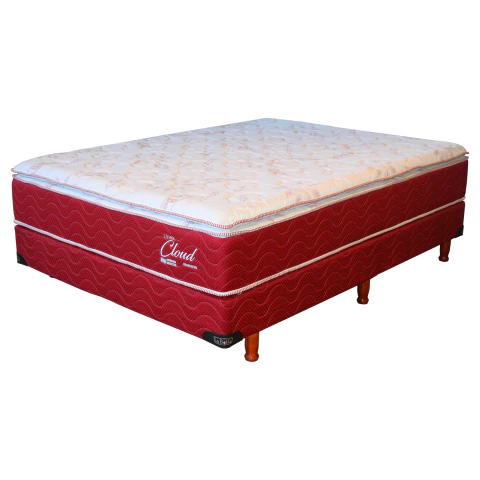 Conjunto sommier Cloud 2 plazas espuma