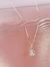 Colar gota prata 925 - comprar online